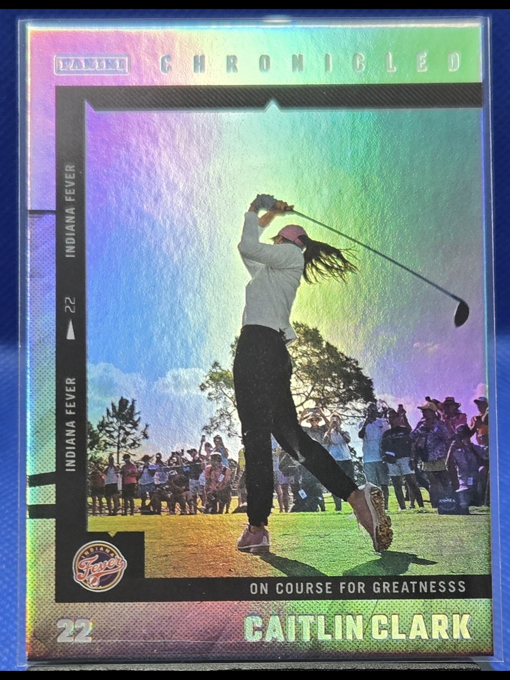 2025 Panini Caitlin Clark Chronicled : SILVER / Caitlin Clark
